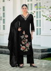 Nykaa By Karissa Bombay Cotton Thread Worked Kurti With Bottom Dupatta Wholesale Online